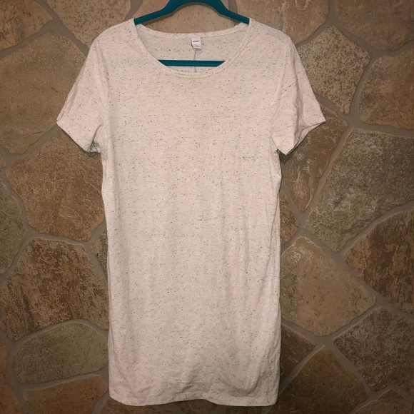 large white t shirt dress